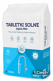 Tablety so soľou Ciech zmäkčovača zjemňujú 25 kg