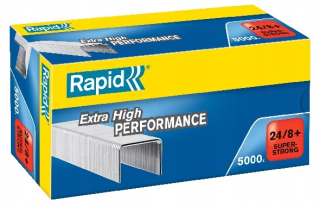 Spinky do zošivačky - RAPID SUPER SILNÉ sponky 24/8+ 5000ks