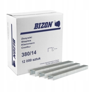 Čalúnnické sponky BIZON 380/14 12 000 KS.