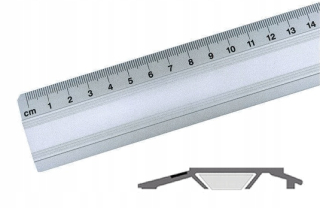 Dlhá hliníková čiara 150 cm
