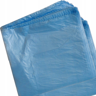 HDPE Plastové vrecká vrecká 60/2x20x60 15MY A'100 PCS.