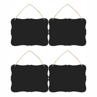 Magnetická tabuľa - Black Board Design House Svadba 4 ks