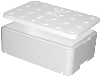 Gastro nádoby - FB150 Terobox Polystyrén box - Fischbox 29L
