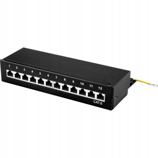 Patchbox Renkforce RF-4456725 12 Cat 6 1 Porty