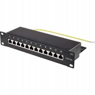Patchpanel Krosowy Renkforce 12 Cat 6a 1 Ports 1 U