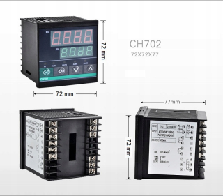 Regulátor - Regulátor teploty PID CH702 (24 V DC/AC)