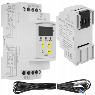 Regulátor - Regulátor teploty pre senzor DIN Rail +NTC