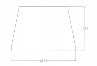 ČELNÉ SKLO ČELNÉ SKLO CAT 428 C, D