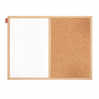Magnetická tabuľa - Cork Magnetic Board 60x40 Duo Combi