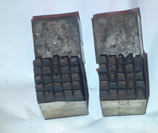 Značky čísla abecedy Číslo 10 mm